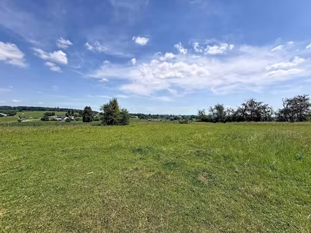 magnifique terrain à bâtir de 60a en bout de zone d'habitat