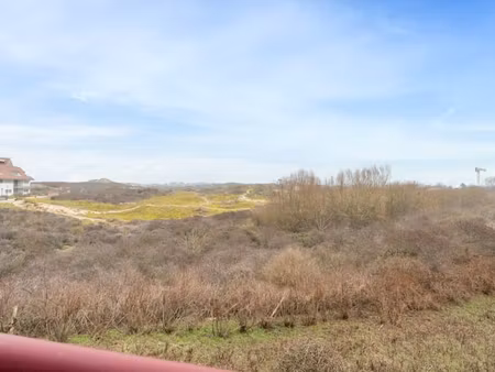 appartement a vendre avec vue sur les dunes à coxyde!