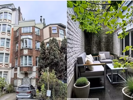 rez-de-chaussée 2 ch – terrasse  cour & atelier
