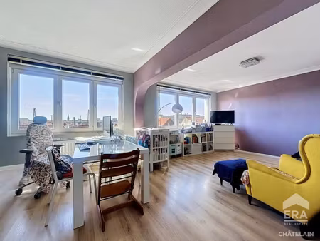 superbe appartement 1 chambre à louer à saint-gilles