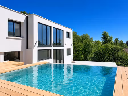 superbe villa contemporaine avec piscine à montpellier