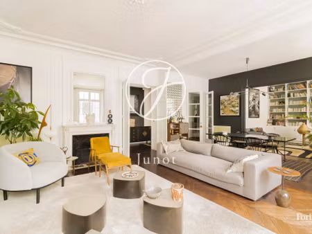 paris 8e - parc monceau - appartement - 7 pièces - 166 02m² carrez - 168 07m² au sol - 3 c