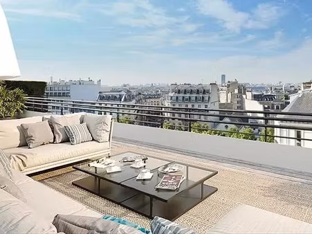 somptueux t5 en dernier étage avec 112 m² d'extérieurs à aubervilliers – frais de notaire 