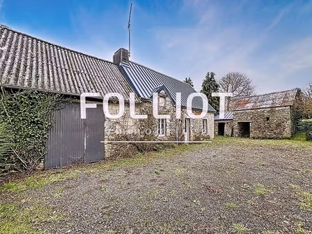 maison gratot 3 pièce(s) 50 m2 a vendre 50200 plain pied terrain proche mer