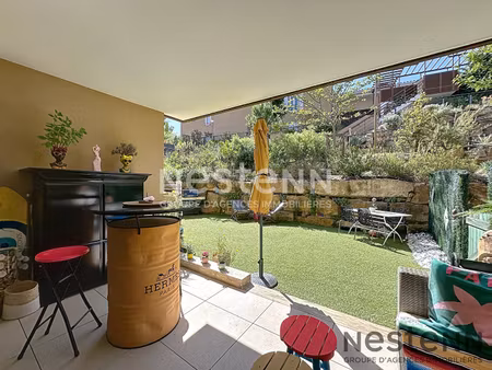 appartement peynier avec jardin  place de parking et garage fermé