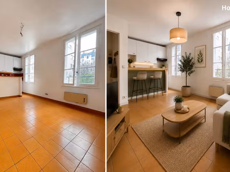 appartement paris 2 pièce(s) 27.06 m2
