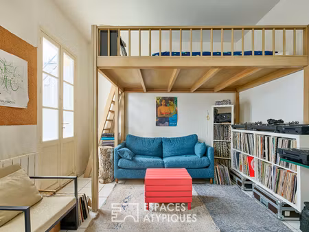 appartement sur cour à optimiser aux abbesses