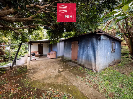 chaloupe saint-leu : maison à rénover ou à démolir sur terrain de 1.068 m² avec potentiel 