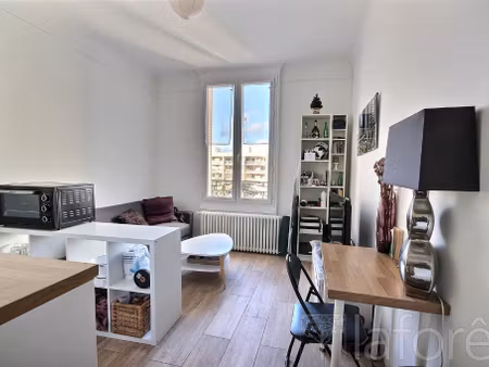 appartement courbevoie 2 pièce(s) meuble 21.38 m²