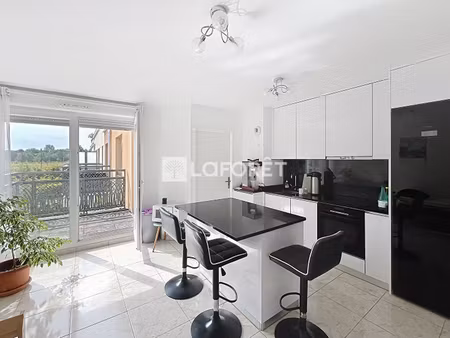 appartement avec balcon villennes sur seine - 2 pièces 46.24 m2