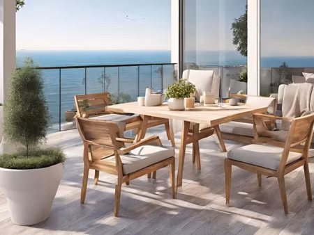 vente appartement neuf 4 pièces 85m2 cagnes-sur-mer - 744000 € - surface privée