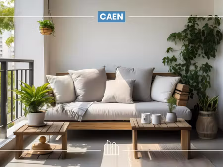 vente appartement neuf 3 pièces 70m2 caen - 254900 € - surface privée
