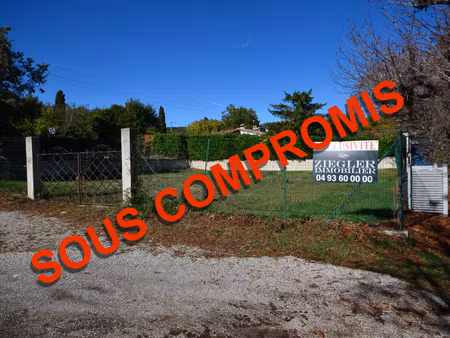 sous offre - exclusivite - saint cezaire - terrain commercial ou residentiel a batir