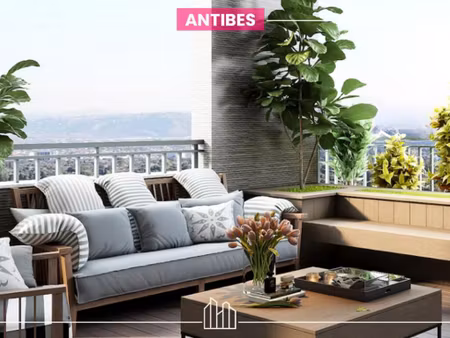 vente appartement neuf 2 pièces 36m2 antibes - 270000 € - surface privée