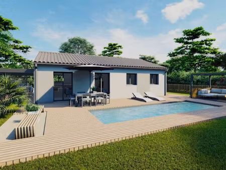 vente maison 4 pièces 90 m² baron (33750)