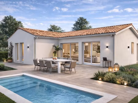 vente maison à construire 90 m² vayres (33870)