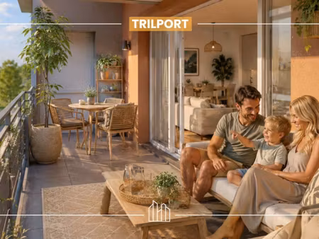 vente appartement neuf 4 pièces 78m2 trilport - 279000 € - surface privée