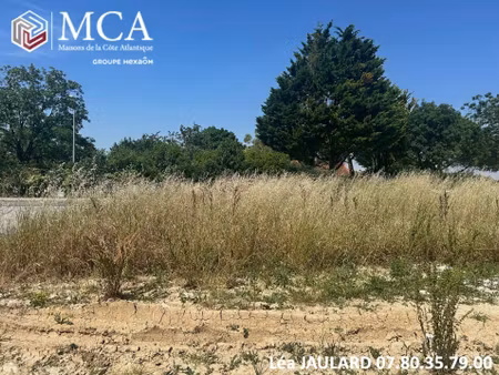 vente terrain 299 m² bourgneuf (17220)