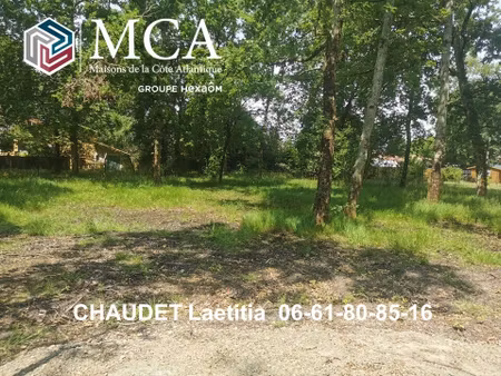 vente terrain 2180 m² audenge (33980)