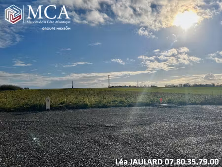 vente terrain 330 m² bourgneuf (17220)