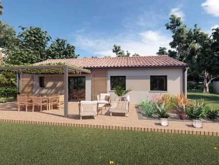 vente maison 5 pièces 90 m² le tuzan (33125)