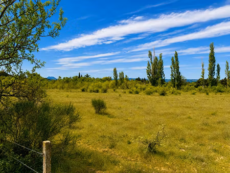 vente terrain lamanon 13113 - 55000 € - surface privée
