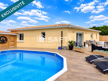 vente maison 5 pièces 123 m² cartelègue (33390)