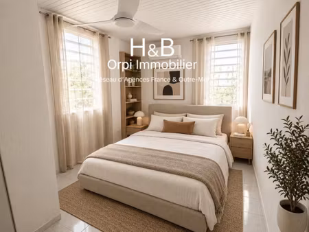 fort-de-france : ensemble immobilier t3 bis + 2 studios
