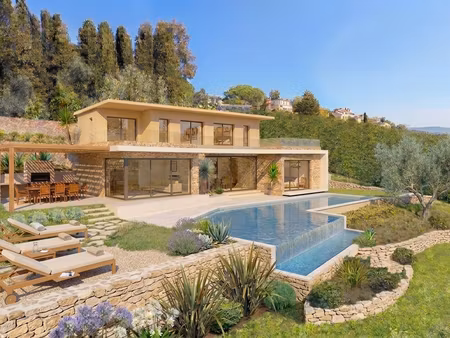 exclusivite vence - terrain à bâtir avec vue mer