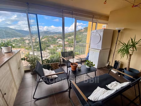 vente appartement 4 pièces 84m2 la trinité 06340 - 295100 € - surface privée