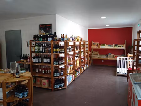 café et epicerie  murs et fonds