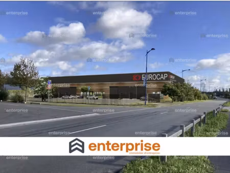 à louer – cellules d’activités 370 m² avec mezzanine – secteur lille / lens