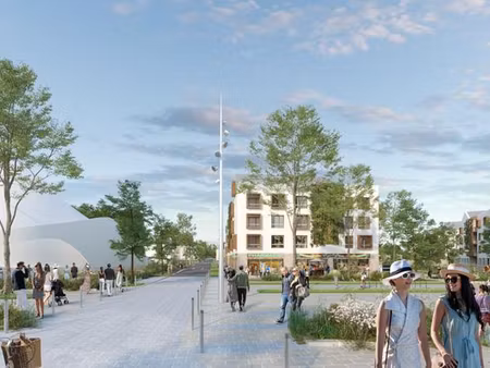 local commercial brut de beton 233 m² pour restaurant de qualite - quartier parc du lac