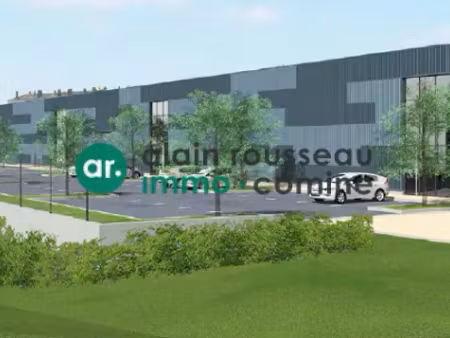 a vendre local d' activite 1100 m2 trelaze