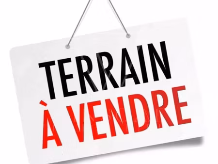 annonce terrain à vendre