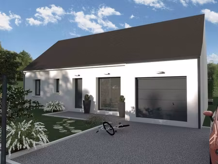 terrain avec maison neuve à vendre