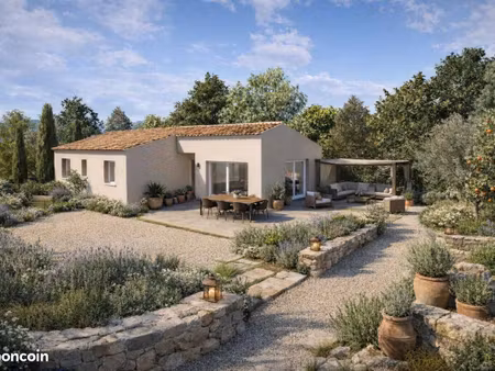 terrain avec maison neuve à vendre