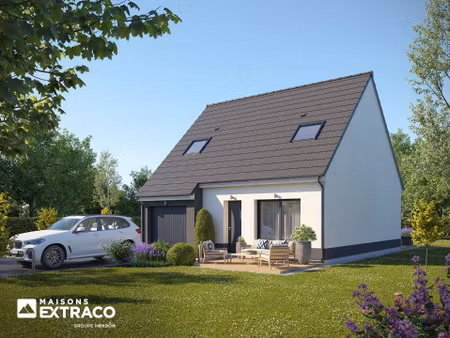 terrain avec maison neuve à vendre