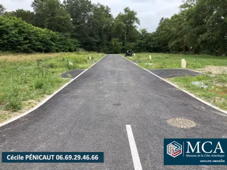 terrain constructible viabilisé à vendre