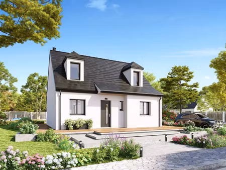 terrain avec maison neuve à vendre