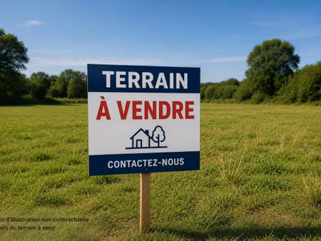 terrain constructible à vendre