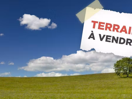 terrain constructible à vendre
