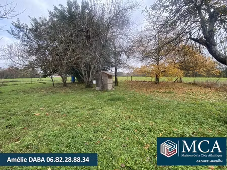 terrain constructible à vendre