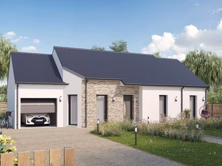 terrain avec maison neuve à vendre