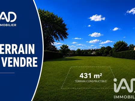 terrain constructible viabilisé à vendre