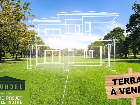 terrain constructible viabilisé à vendre