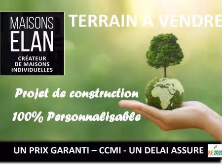 terrain constructible viabilisé à vendre