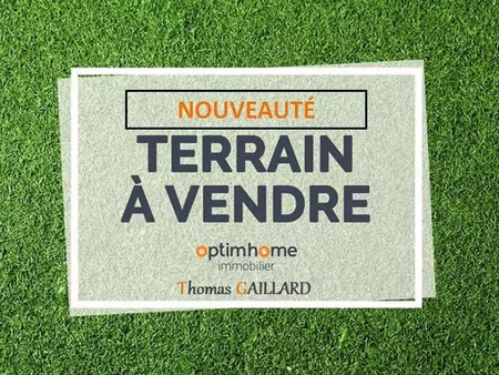 terrain constructible à vendre