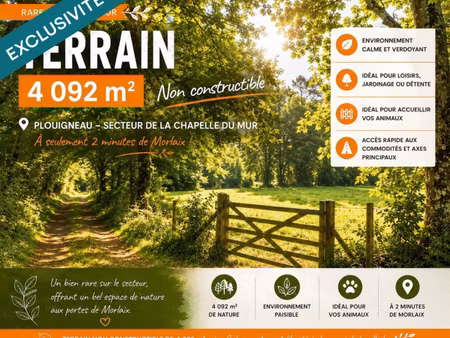 terrain à vendre