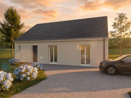 terrain avec maison neuve à vendre